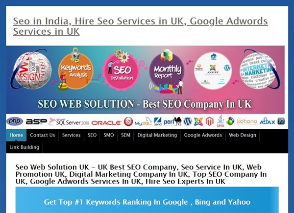 Seo Services UK - Digital Marketing UK